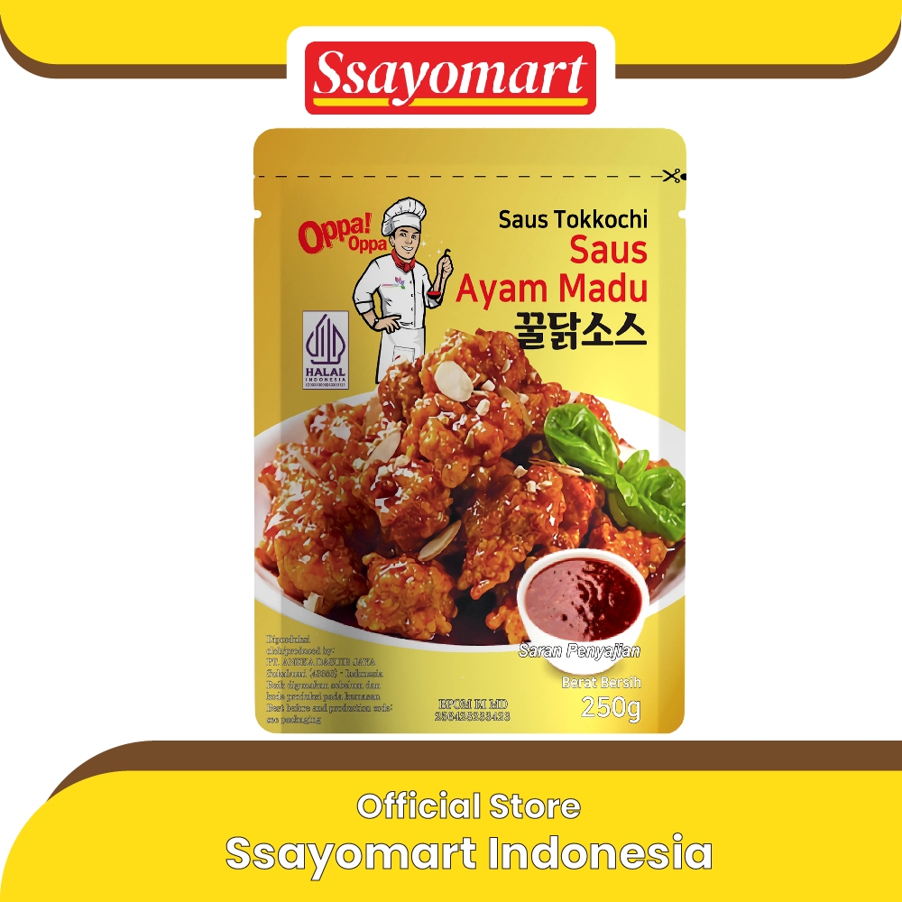 

Saus Instan Saus Ayam Madu 250g HONEY CHICKEN SAUCE 250g