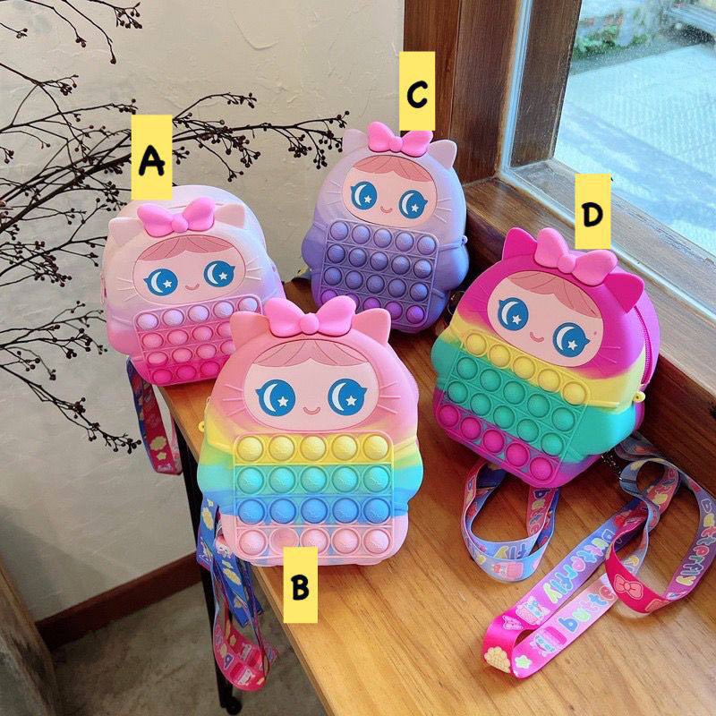 Tas Selempang Pop It Besar- pop it premium