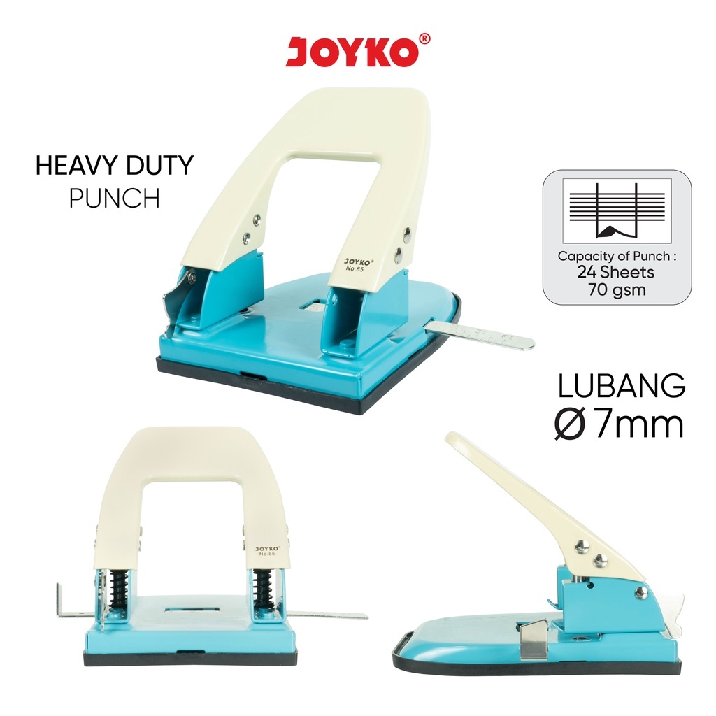 

Joyko Hole Punch HEAVY DUTY BIG / Pembolong Kertas Besar Joyko No.85 Kantor Dengan Pengukur 2 Lubang