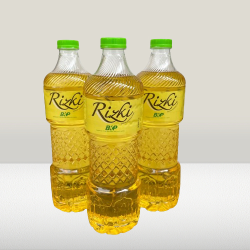 

Minya goreng Rizki 900ml / Minyak goreng premium