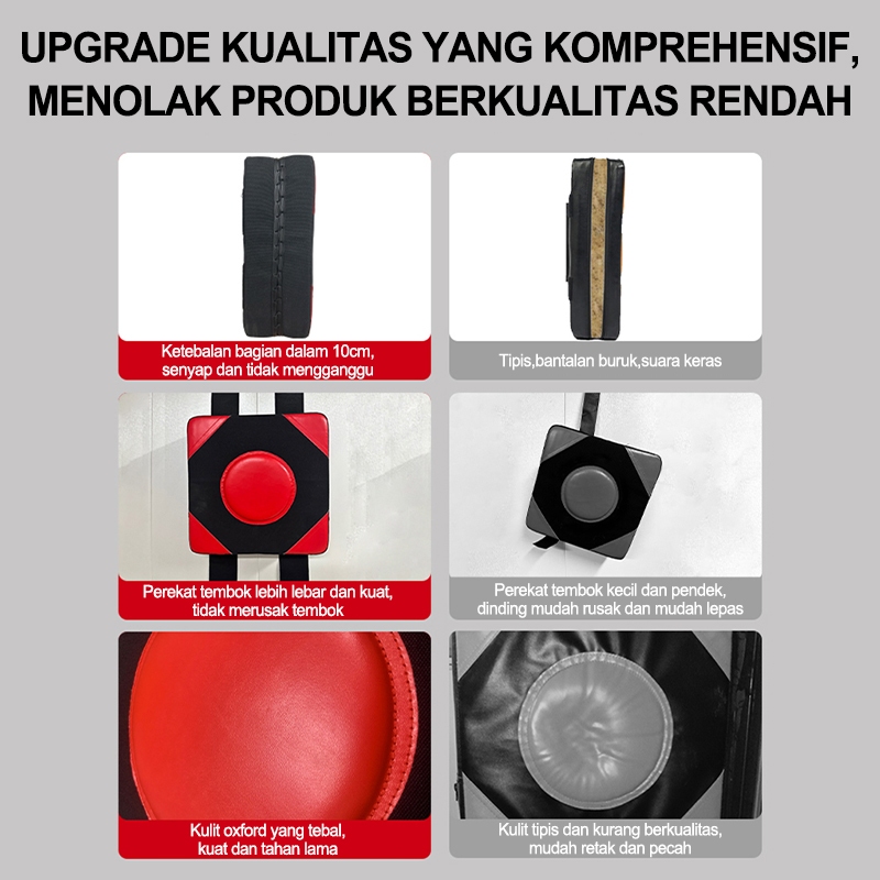 DISKON PERALATAN LATIHAN TINJU SANDBAG RUMAH TANGGA, TARGET TINJU ANAK DEWASA SANDBAG TINGGI