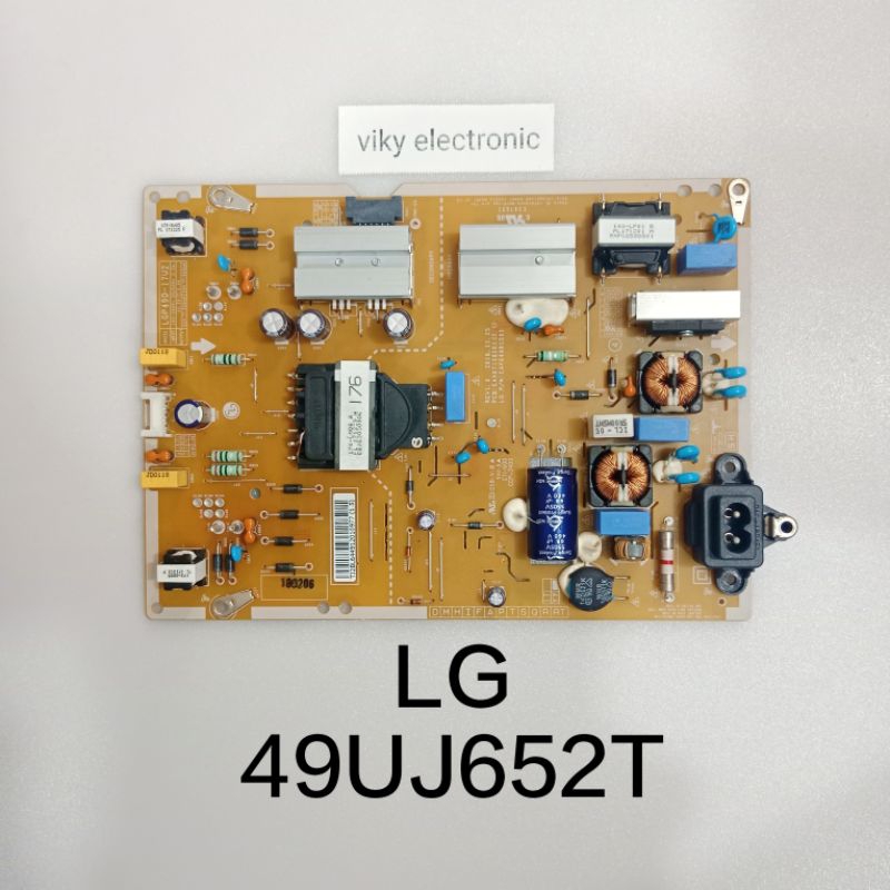 LG 49UJ652T power supply psu mesin tv regulator tv LG 49UJ652T