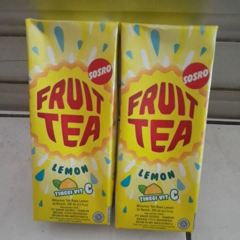 

fruit tea kotak 250ml