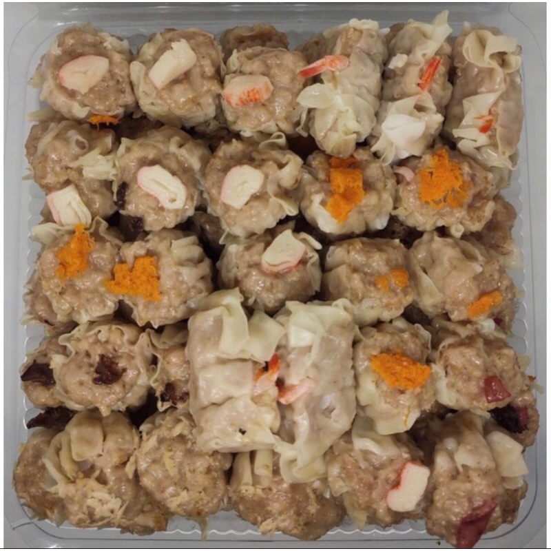 

Dimsum isi 50 campur (ayam,jamur,udang)