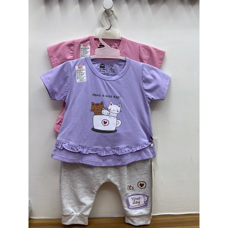 Setelan Bayi Perempuan - Baby Needs 2207 Good Morning