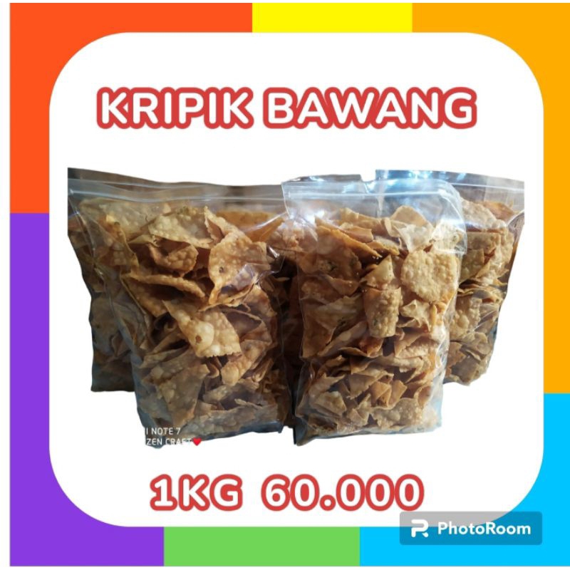 

KERIPIK BAWANG RENYAH 1 KG