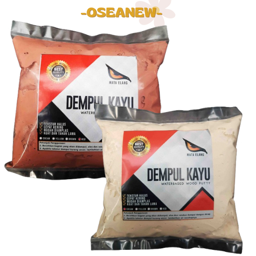 -PROMO- DEMPUL KAYU / WOOD PUTTY MATA ELANG  800 G / Dempul Kayu Mata Elang Based Water /