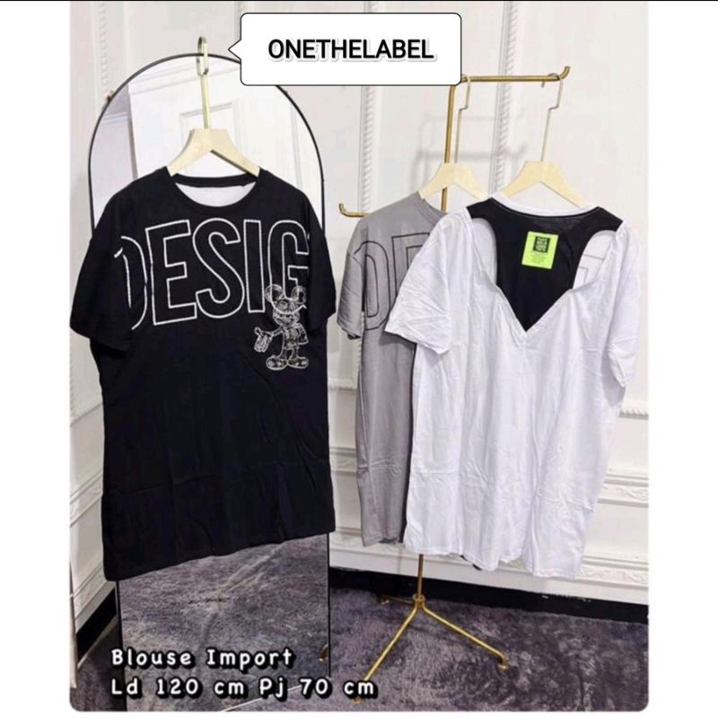 Koas Oversize miki Wanita Fahsion Import