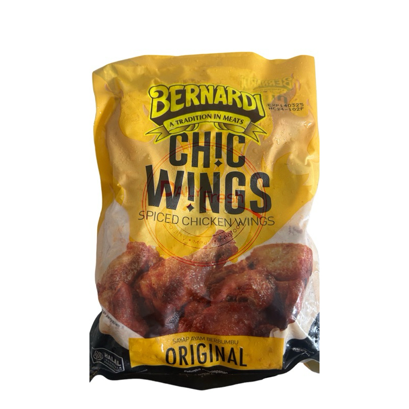 

BERNARDI SPICY WING ORIGINAL 380GR