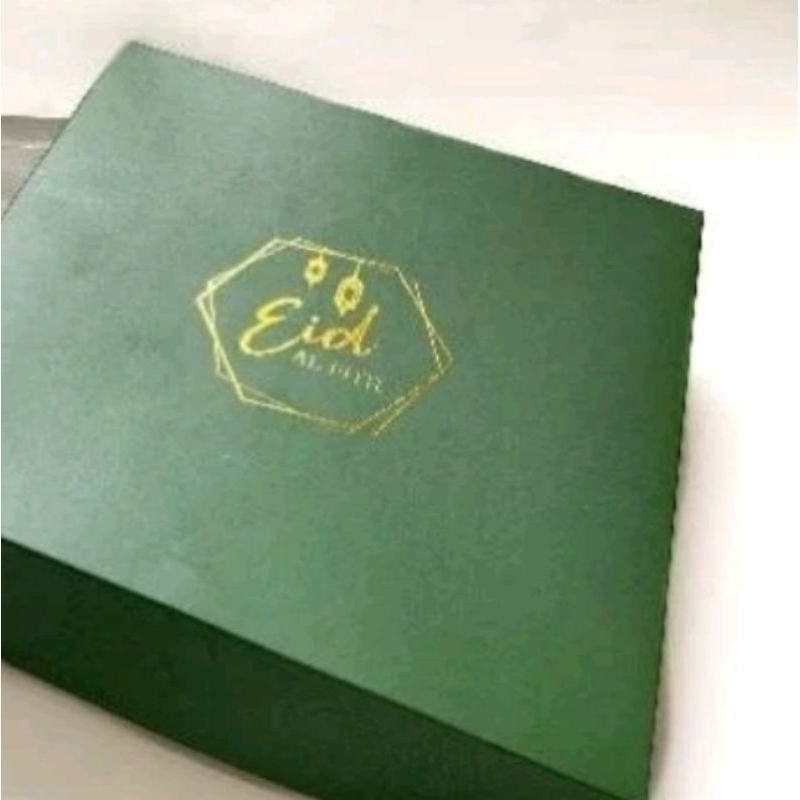 

box kotak kue 20x20x5 eid lebaran idulfitri