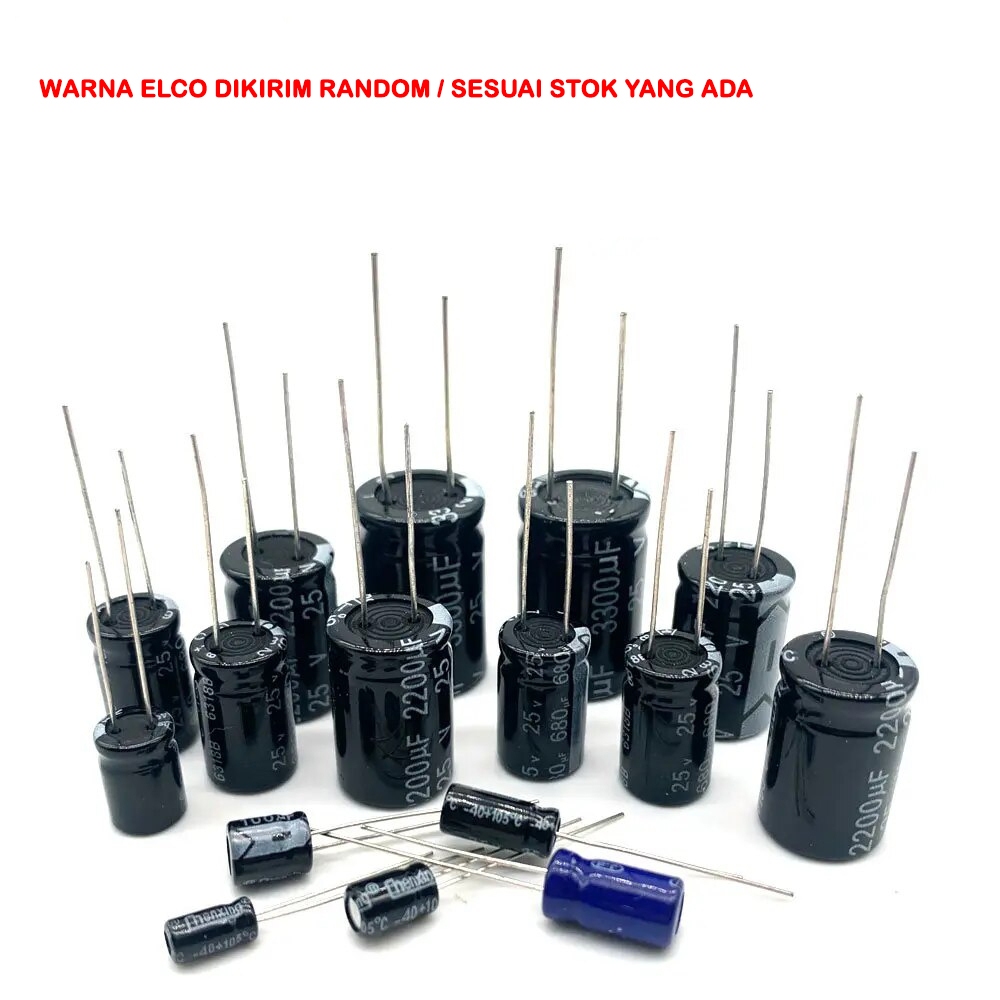 ELCO ELKO 0.33UF 50V 0.33 UF 50 VOLT