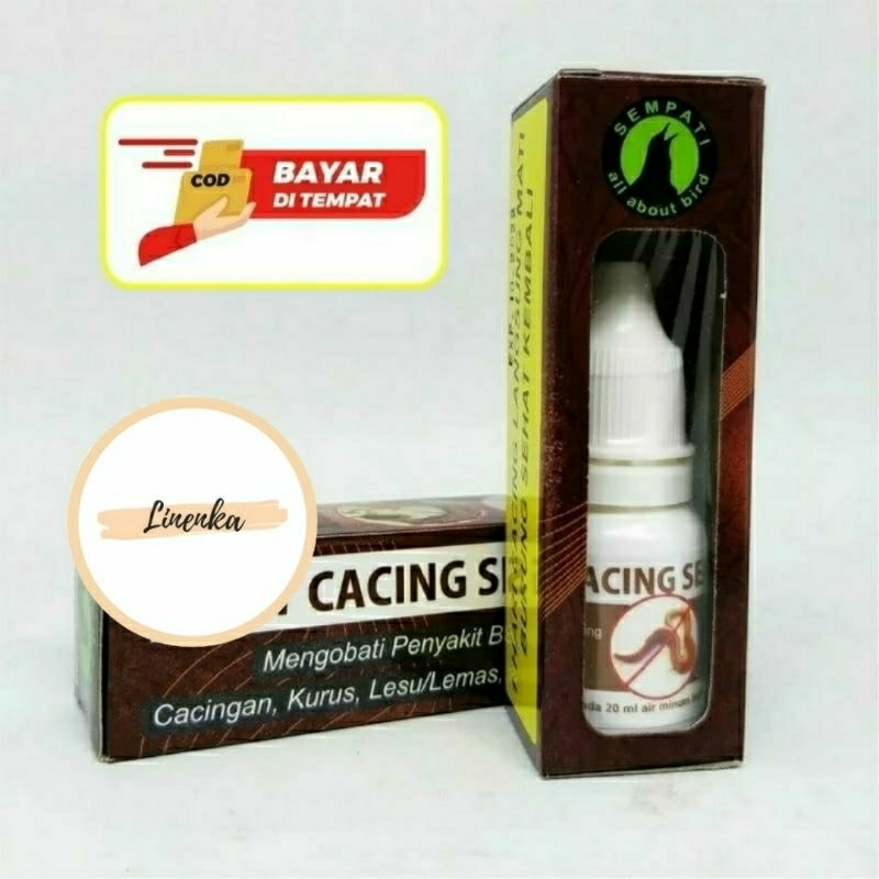 OBAT CACING BURUNG MURAI KACER LOVEBIRD KENARI MERPATI