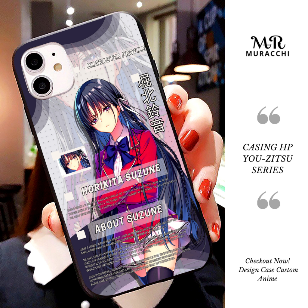 Custom Case Softcase Hardcase Casing Anime Ayanokouji Kiyotaka All Type Smartphone