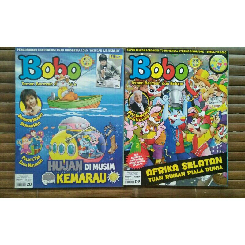 Majalah Bobo Tahun XXXVIII Terbit 2010.(eceran)