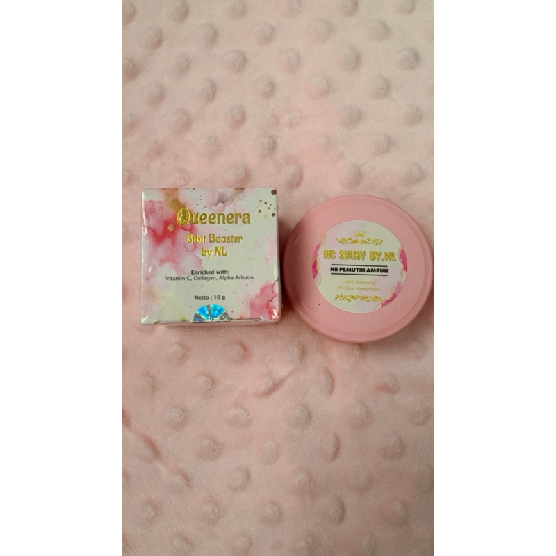 Paket hemat (Bibit booster Queenera + Hb shiny 50gr)