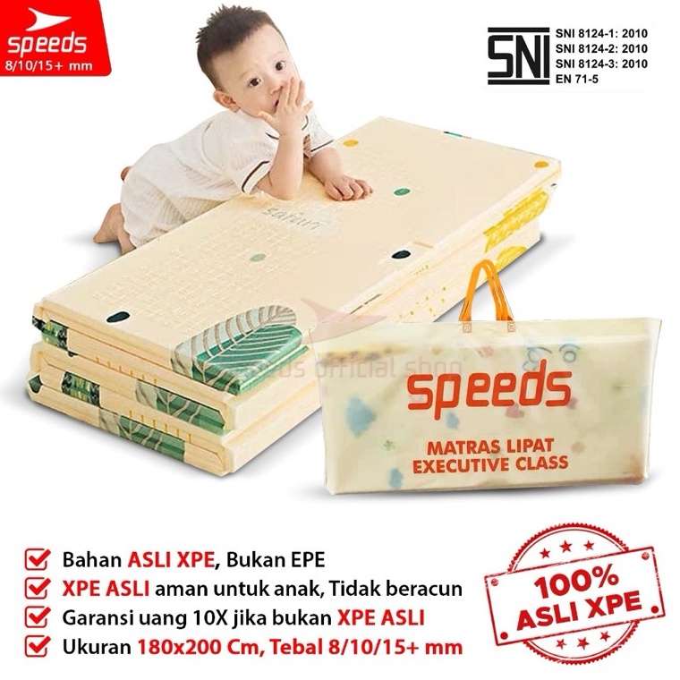 CQo SNI SPEEDS playmat Bayi 18x2 Karpet Lipat Anak karpet lantai bayi Playmate Bayialas lantai bayik