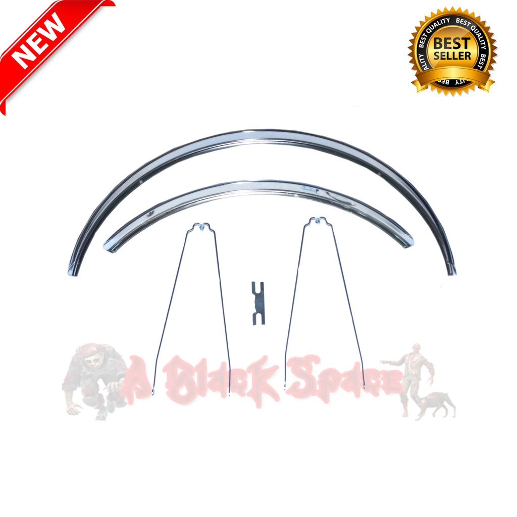 Spakbor Sepeda Besi 27 Balap Jadul Roadbike TAIWAN ORIGINAL