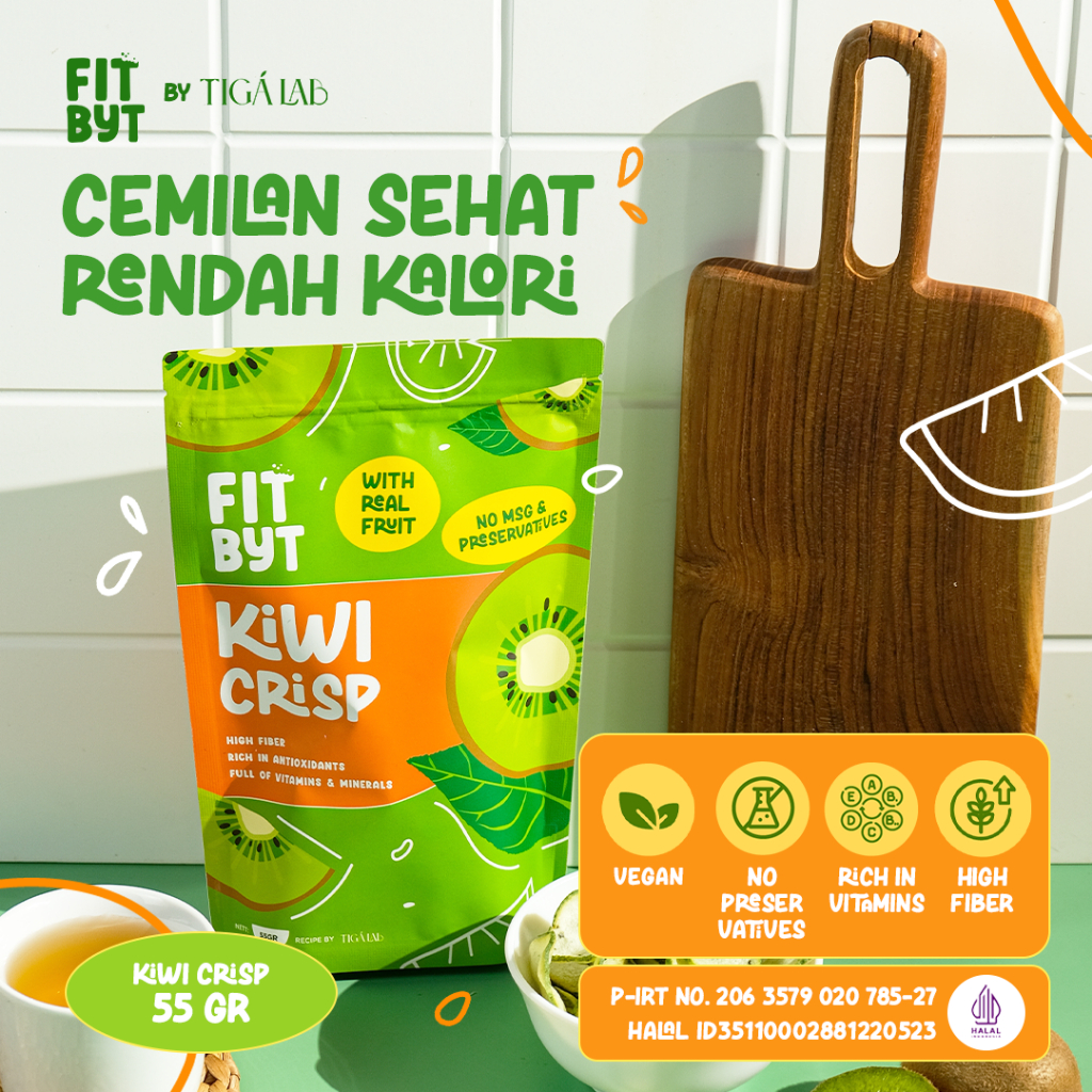 

FITBYT SNACK CEMILAN SEHAT BUAH KIWI