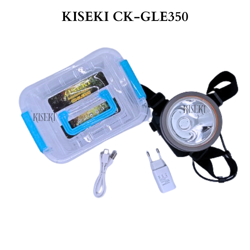 KISEKI SENTER KEPALA MENYELAM CK-GLE350 HEADLAMP DIVING 150 WATT STRONG LIGHT TAHAN HINGGA 10 JAM