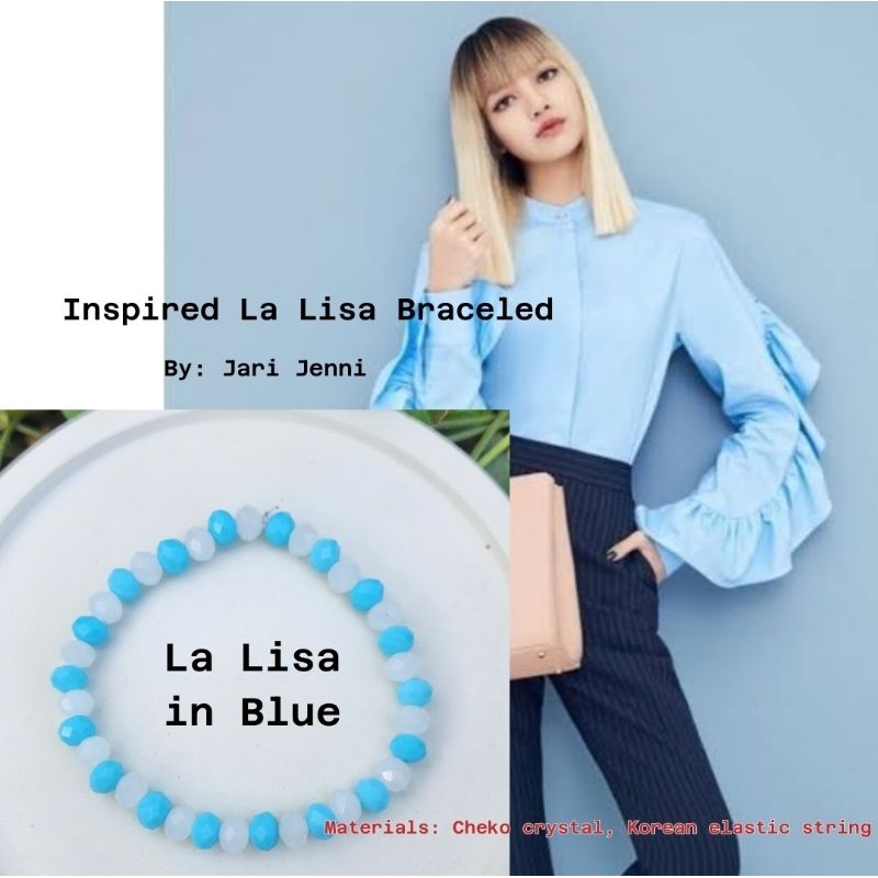 Gelang Kristal Ceko / Manik INSPIRED BY LA LISA / manik premium /gelang manik / braceled