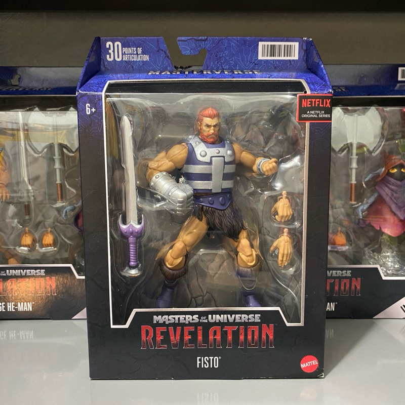Mattel Master Of The Universe Figure ‘MOTU' Revelation Fisto