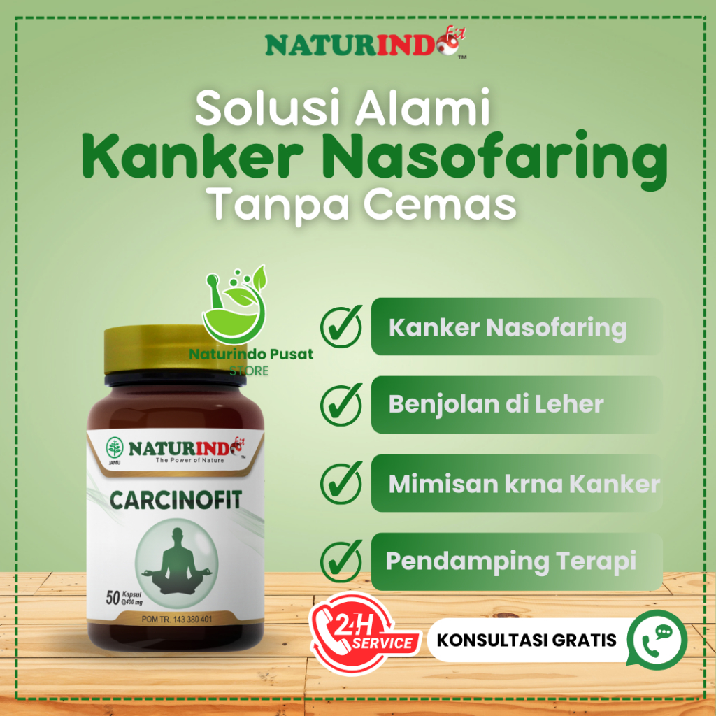 𝗞𝗔𝗡𝗞𝗘𝗥 Obat Kanker Nasofaring  Benjolan Hidung Tenggorokan Carcinoma Karsinoma Tumor Ganas Di Leher 