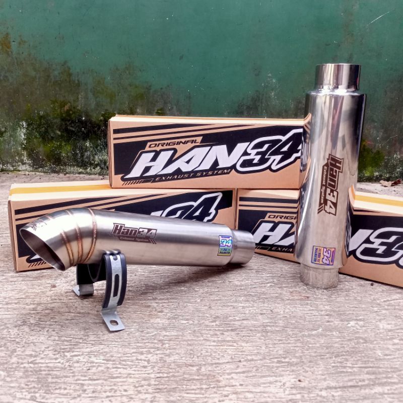 Knalpot mobil diesel paket slencer resonator Pajero Fortuner Inova panther kijang