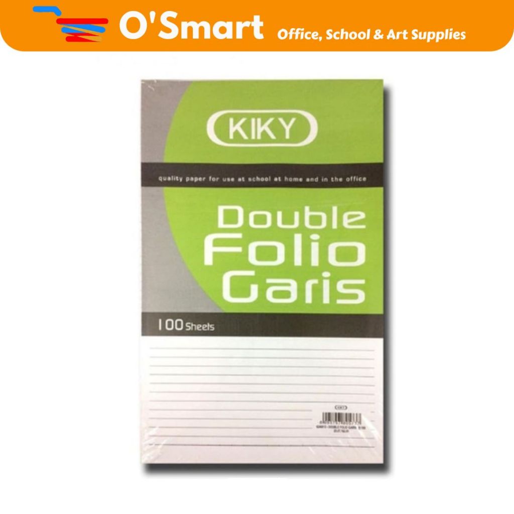 

KIKY Double Folio Bergaris Isi 100 / 200 Lembar