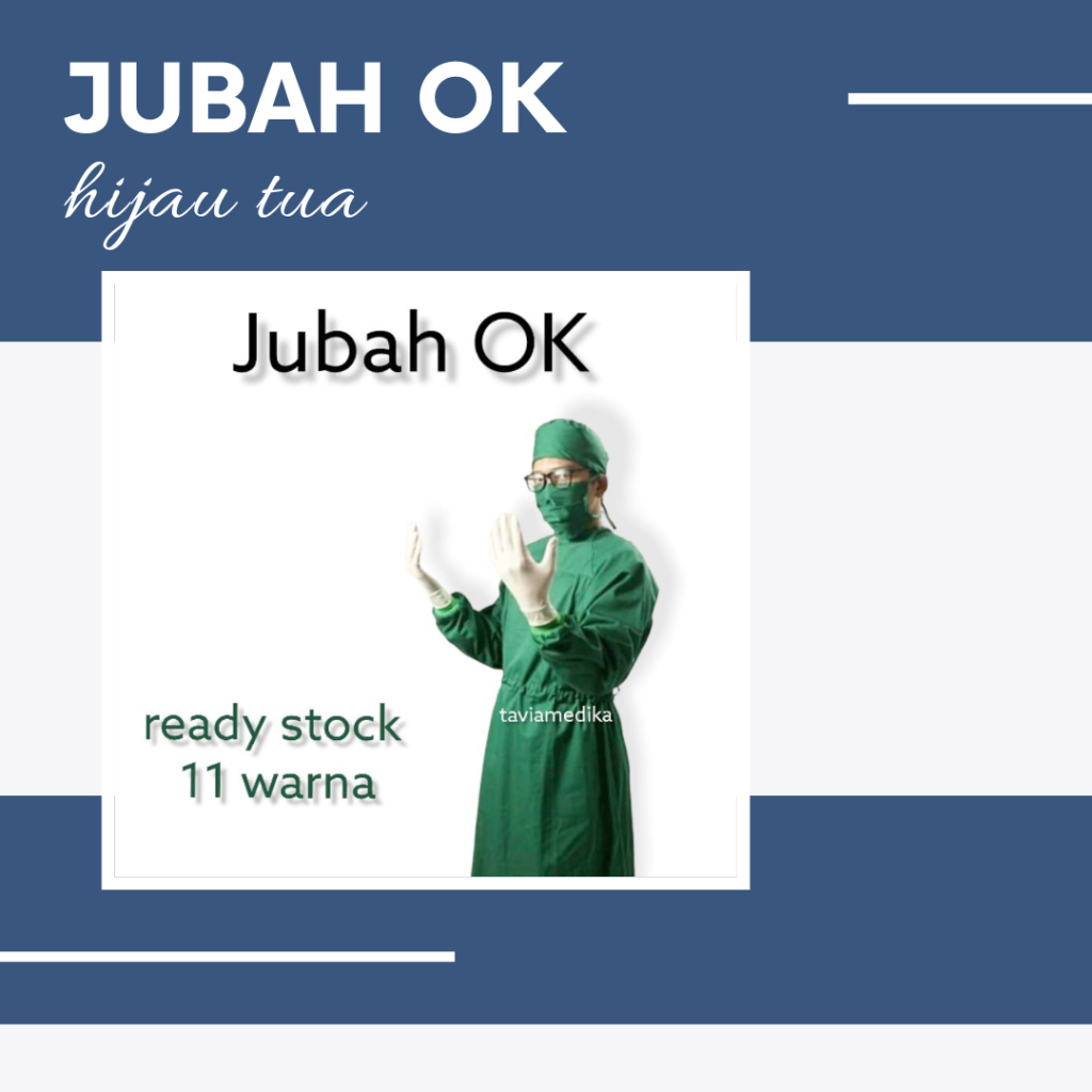 [ Tavia Medika ] Jubah OK / Jubah Operasi