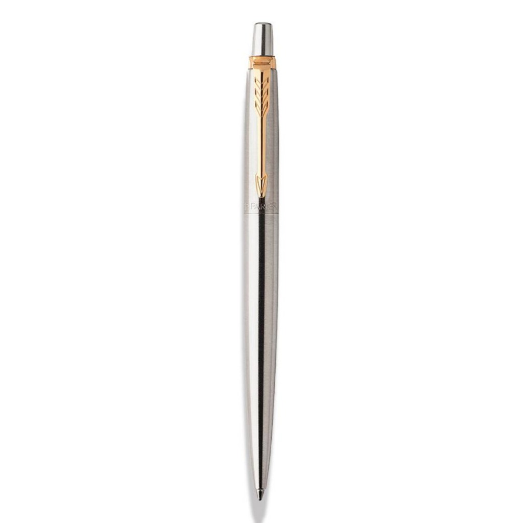 

Gramedia Medan - Parker Jotter Stainless Steel Gold Trim Ballpoint