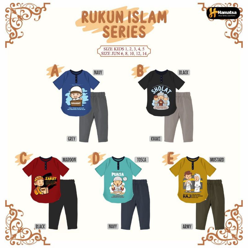 set rukun islam