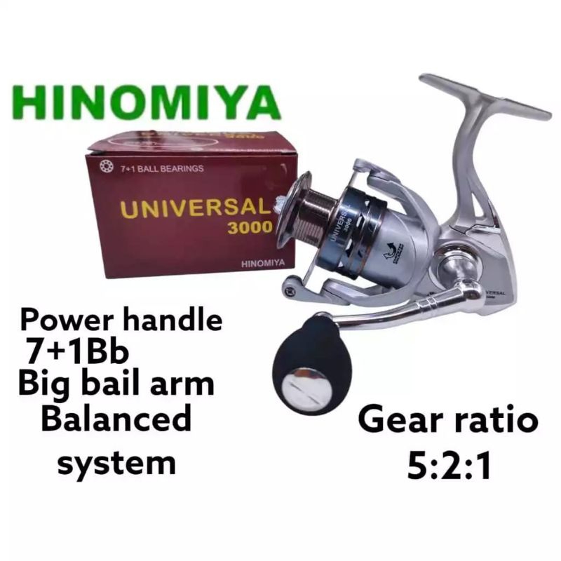 reel pancing Hinomiya Universal 3000