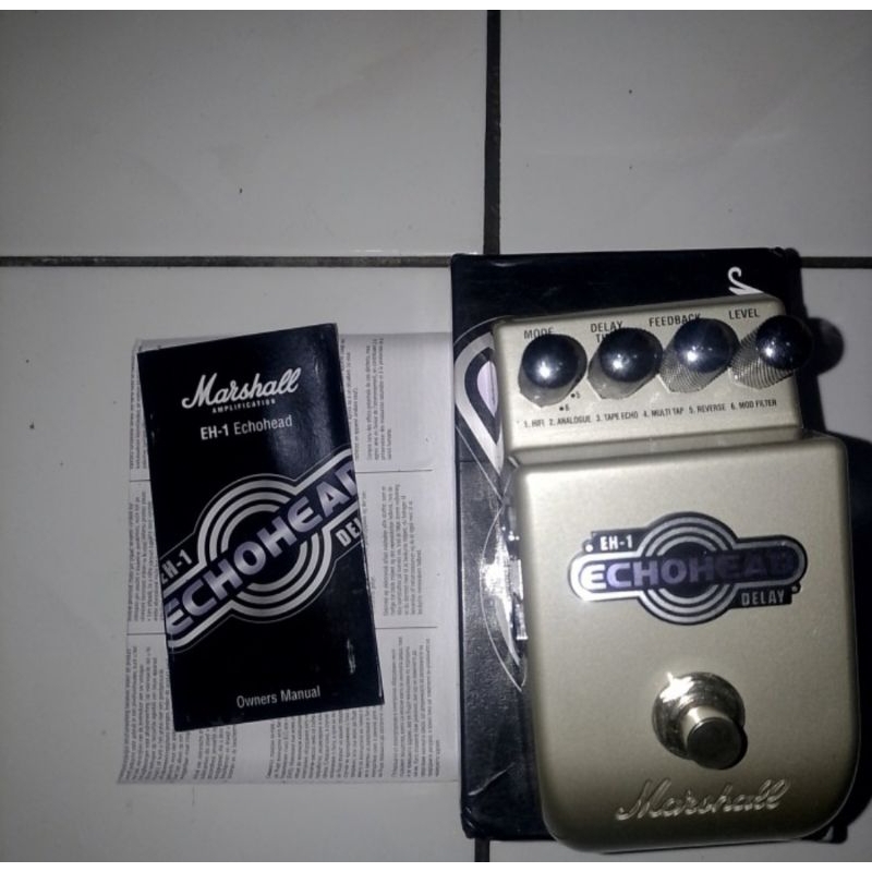 Efek Marshall Echo Head dan Distorsi Marshall Jack Hammer JH1