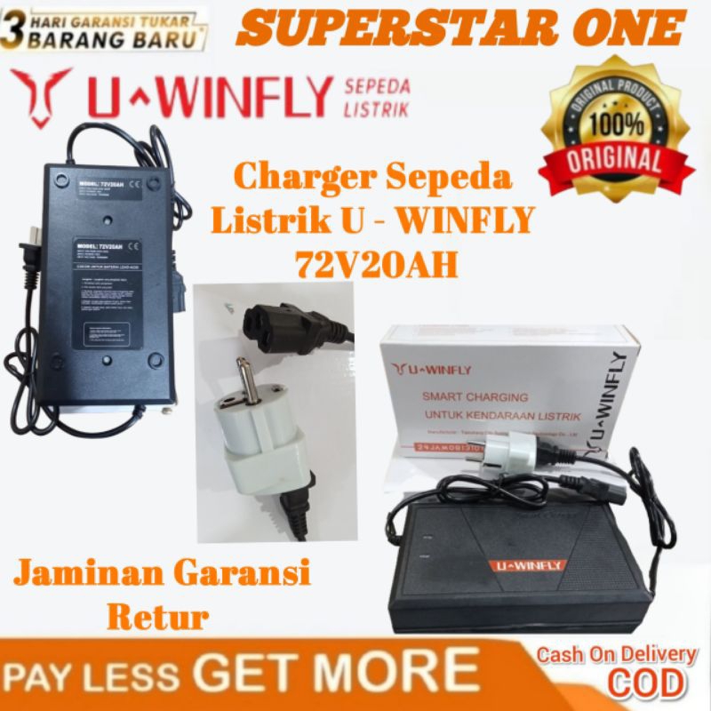 charger Motor listrik UWINFLY 72V 20AH/CHARGER 72V 20AH UWINFLY