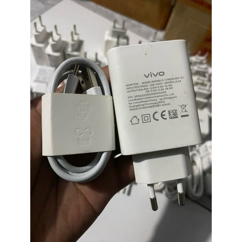 Charger VIVO y33S/y36/v20/v21 Ori Cabutan Hp Fast charging (seken)