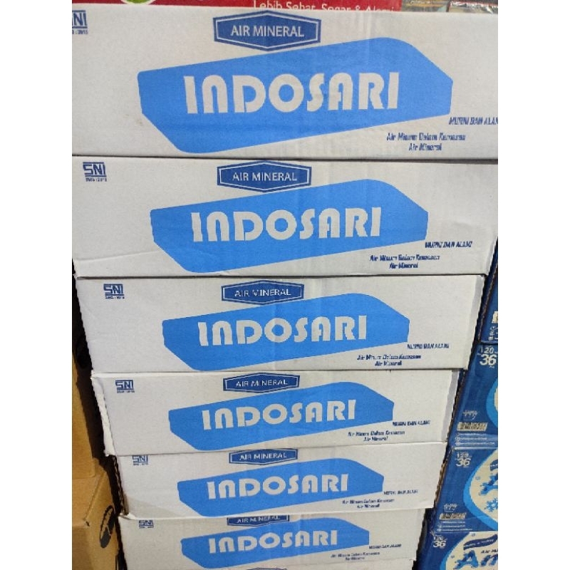 

Air mineral Indosari cup kecil [1 dz 36 cup]