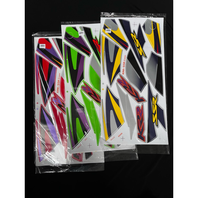 striping KRR SSR 2001 kodak thailand sticker body ninja krr ssr 150 striping ninja thailand striping