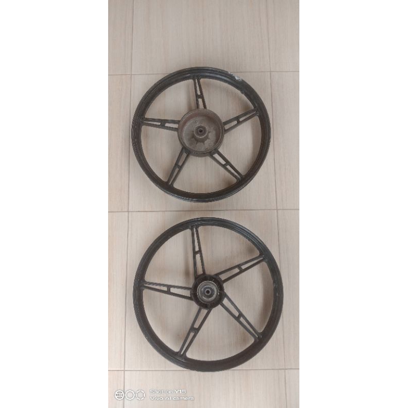 Ready Pelek CW Jupiter MX ori bekas copotan motor masih bagus