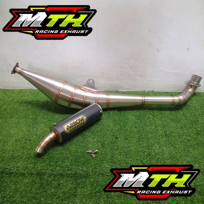 Knalpot Racing Arrow Carbon FIS R, Alfa, sigma, Crystal, bravo, Tornado, Force 1 Dll