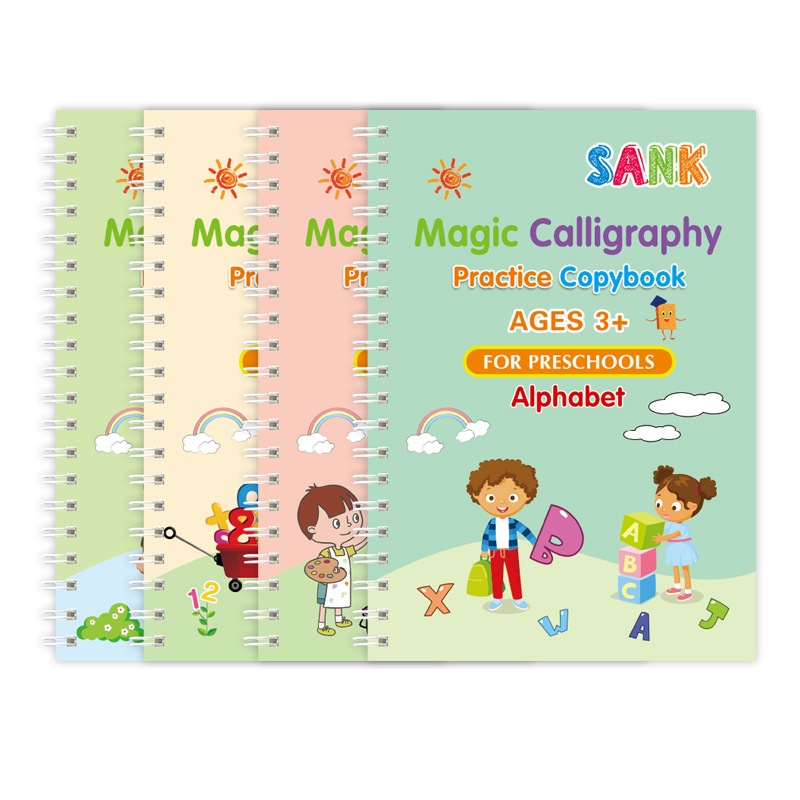 

Buku Calistung Sank Magic Book/ Buku Belajar Anak/ Buku Ajaib Buku Menulis Membaca Berhitung