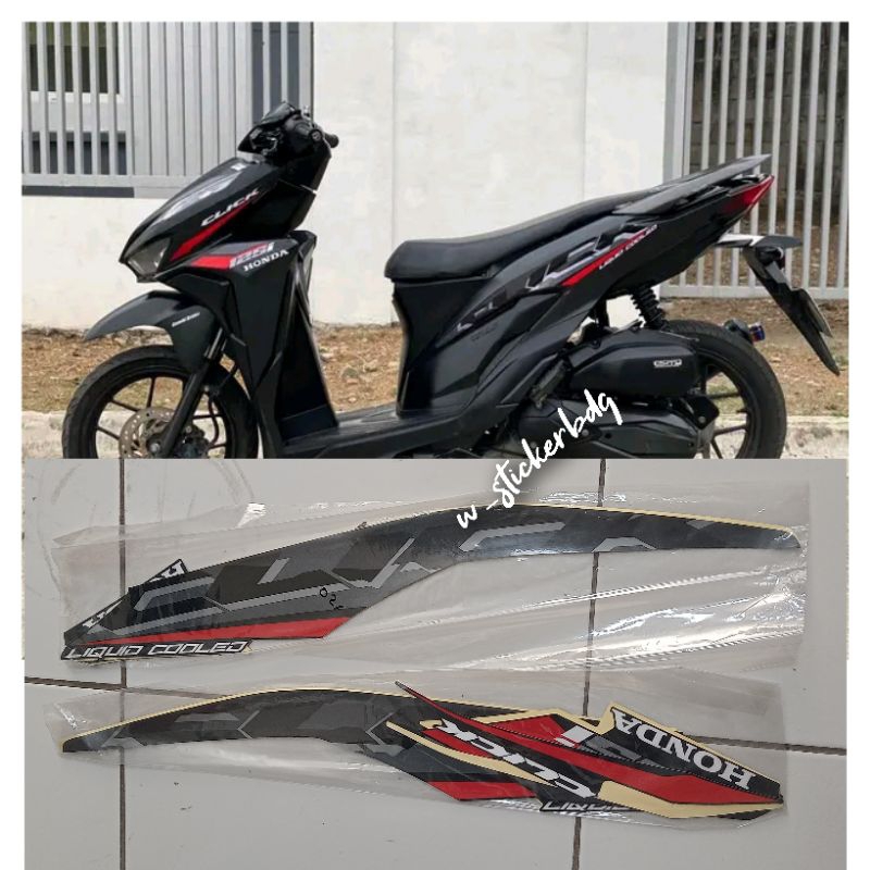 Striping Lis Honda Vario Click 125 2021 Hitam