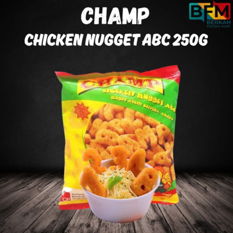 

Champ Nugget Chicken ABC 250g