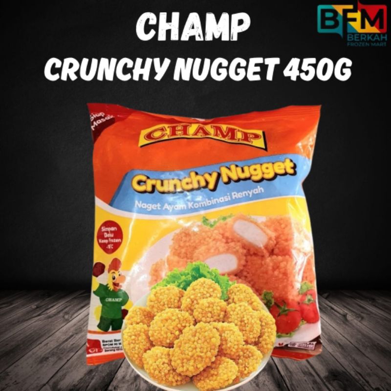 

Champ Crunchy Nugget 450g/Champ crunchy nugget 225g