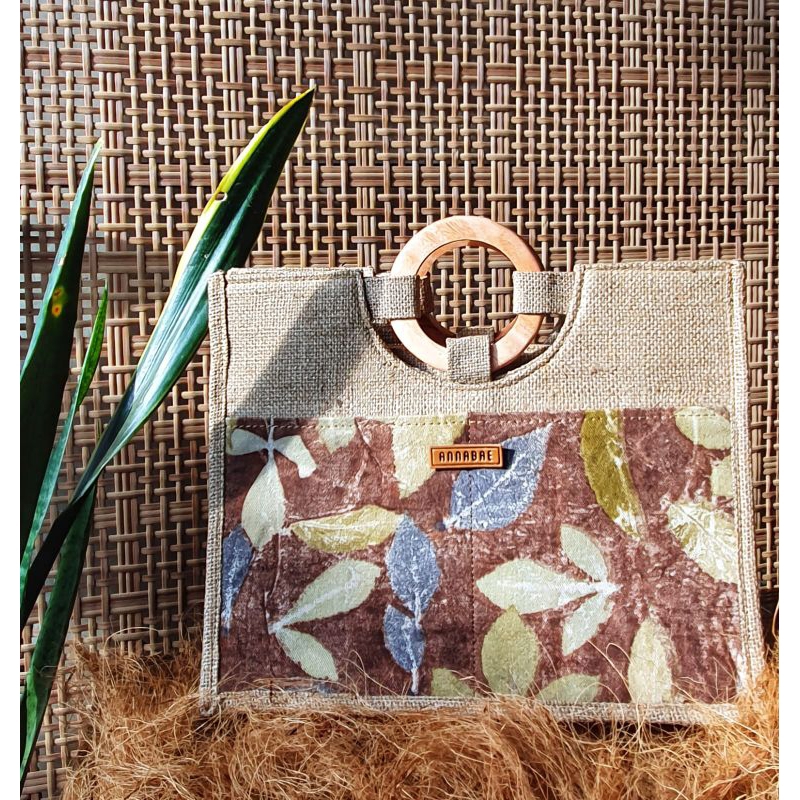 Hand Bag Ecoprint