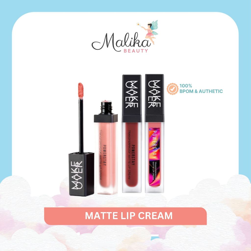 Malika Beauty | MAKE OVER Powerstay Matte Lip Cream | Make Over Powerstay Matte Lipcream | Lipcream 