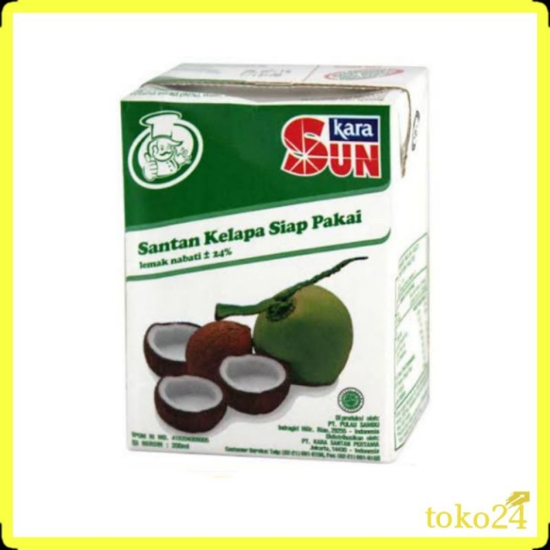 

Sun Kara Santan Cair 200 ml