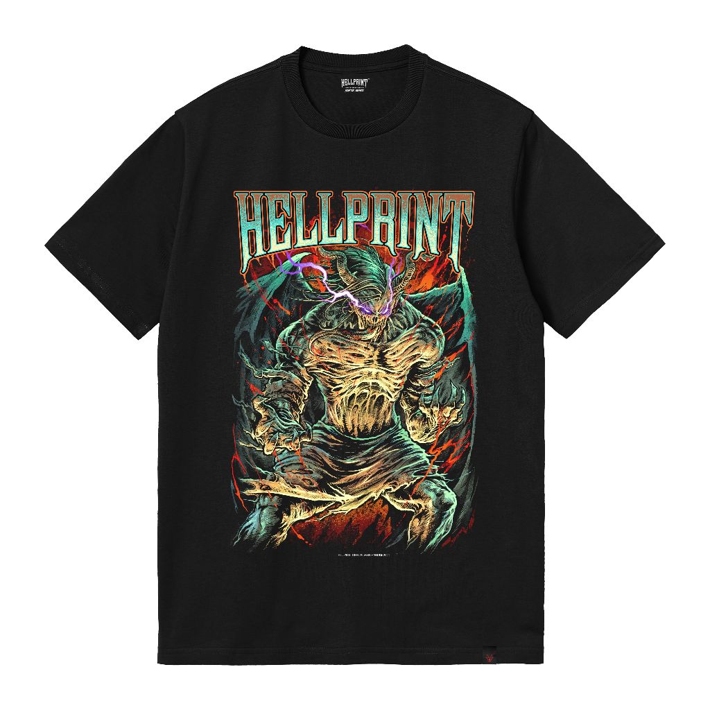 HELLPRINT - "MONSTER OF FEAR" - Shortsleeve T-Shirt