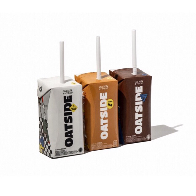 

oatside kemasan baru with straw