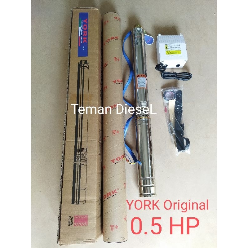 Pompa Satelit York 3" 0.5 HP Kabel 1m Original York