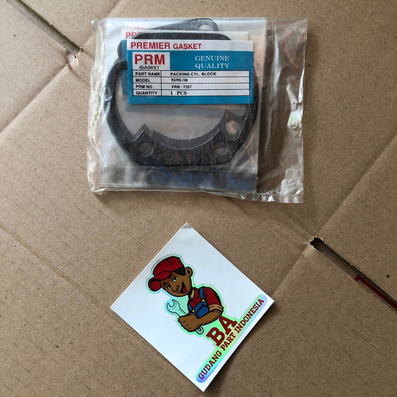 PACKING CLYINDER BLOCK YAMAHA RX/RS 100 KUALITAS ORIGINAL